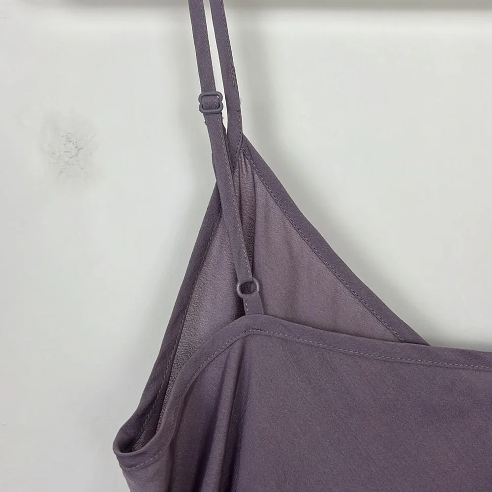 Tank top sheer lavender cami with adjustable straps S - Picture 7 of 7